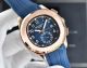 Best Quality Copy Patek Philippe Aquanaut Green Face 41mm Men's Watch Rose Gold Bezel (2)_th.jpg